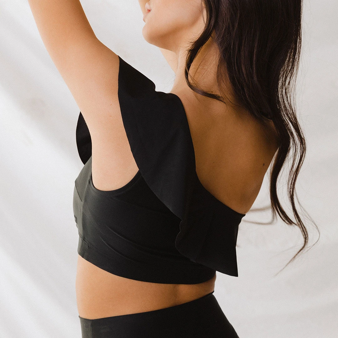 Icon Wave Crop, Matte Black 9 Icon Wave Crop, Matte Black - Image 9