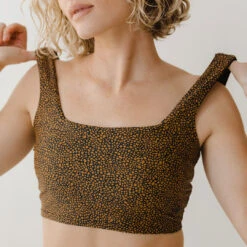 Amber Olivia Swim Crop -Fashion Swimsuit 369A0085