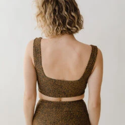 Amber Olivia Swim Crop -Fashion Swimsuit 369A0086