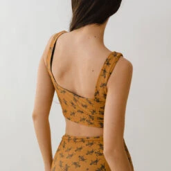 Golden Tiger Olivia Swim Crop -Fashion Swimsuit 369A0113