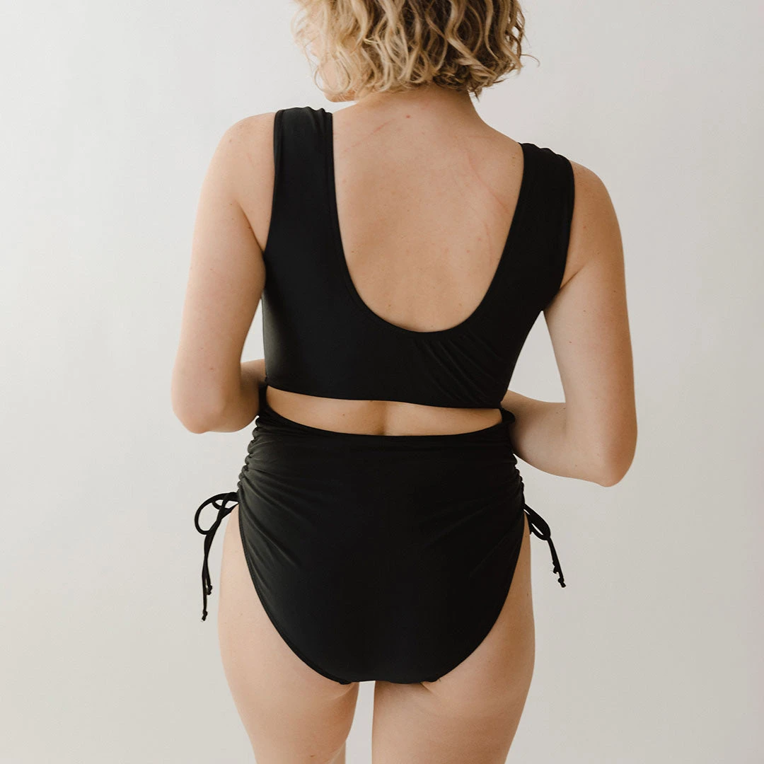 Venice Cut Out One-Piece, Black 6 Venice Cut Out One-Piece, Black - Image 6