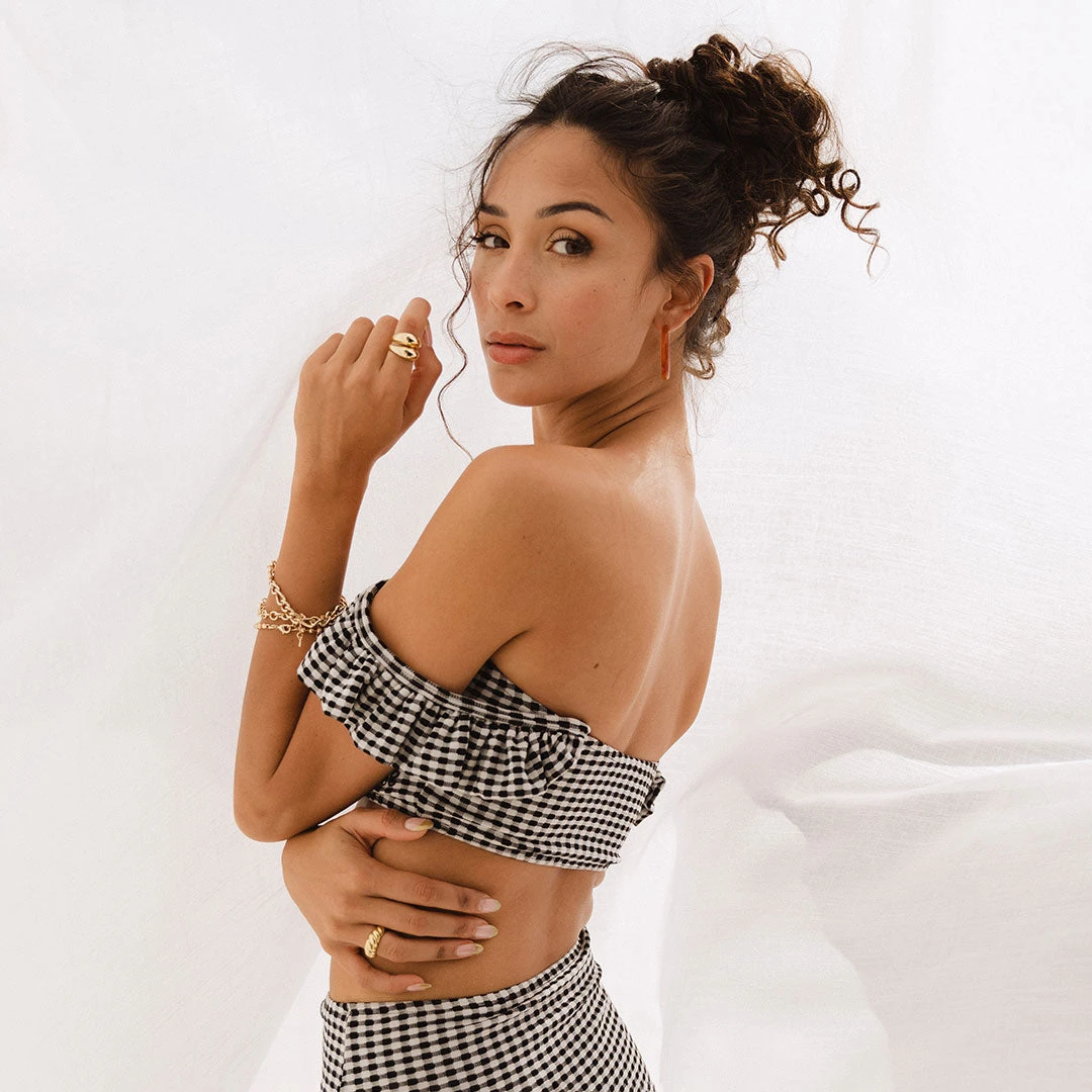 Hamptons Bella Crop, Black 2 Hamptons Bella Crop, Black - Image 2