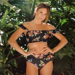 Simone Bottoms, Rose Black -Fashion Swimsuit 369A0182final