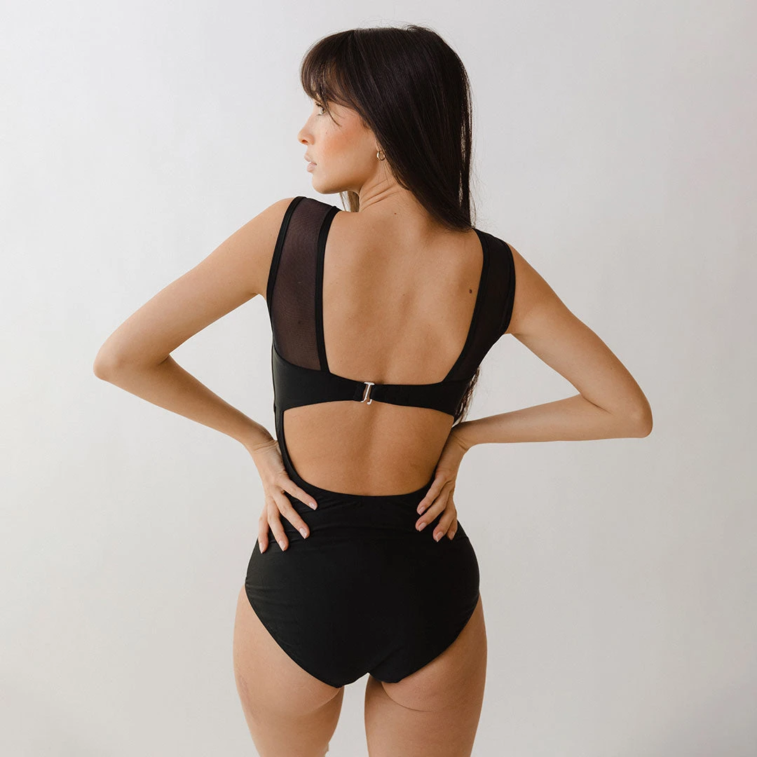 The Aubry One-Piece, Black 8 The Aubry One-Piece, Black - Image 8