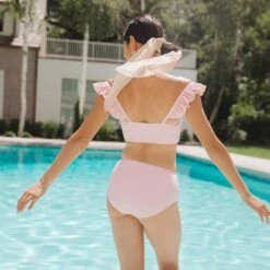 Simone Bottoms, Ballet Pink -Fashion Swimsuit 369A0258