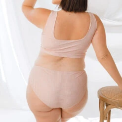 Pink Checkers Hipster Bottoms -Fashion Swimsuit 369A0515final 4704a9b7 98d1 45ce 82f9 a40665a3a783