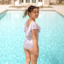 Mini Wave One-Piece, Lilac -Fashion Swimsuit 369A0638final