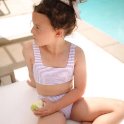 Mini Olivia Two-Piece Set, Lilac Stripe 16 Mini Olivia Two-Piece Set, Lilac Stripe -Fashion Swimsuit 369A0733final