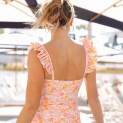 Bella Tankini, Darling Pink -Fashion Swimsuit 369A0834final