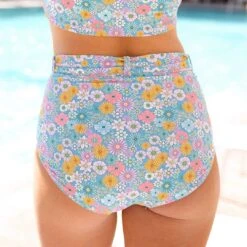 Darling Blue Belted Bottoms -Fashion Swimsuit 369A0942final 88b9012f bf62 45de ab52 0664337ccd5c