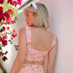 Darling Pink Olivia Swim Crop -Fashion Swimsuit 369A1458final 8d30aa98 4f9d 4b1e b6aa 3c494b562558