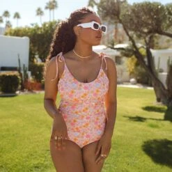 The Natalie One-Piece, Darling Pink -Fashion Swimsuit 369A1709final