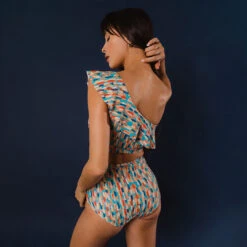 Icon Wave Crop, Athens Sunset -Fashion Swimsuit 369A2281final