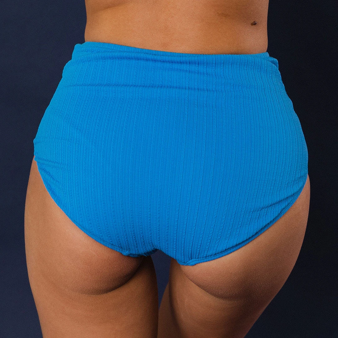 Sporty High-Waisted Bottoms, Cobalt 7 Sporty High-Waisted Bottoms, Cobalt - Image 7