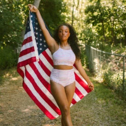 Capital Ruched High-Waisted Bottoms -Fashion Swimsuit 369A2911ifnal 1ac705d6 b211 47c7 9d62 b958509c9c99