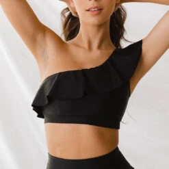 Icon Wave Crop, Matte Black 17 Icon Wave Crop, Matte Black -Fashion Swimsuit 369A2923