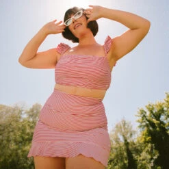 Cherry High-Waisted Swim Skirt -Fashion Swimsuit 369A3963final acd09115 e7ce 4261 a450 87b7c34b8c83