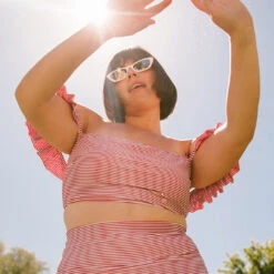 Cherry Bella Crop 9 Cherry Bella Crop -Fashion Swimsuit 369A3988final