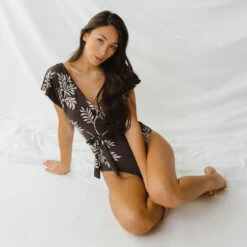 The Cape One-Piece, Chocolate Fern 12 The Cape One-Piece, Chocolate Fern -Fashion Swimsuit 369A3998final