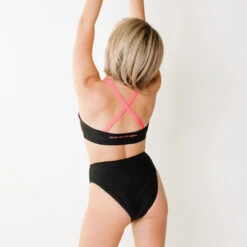 Kelsey High Cut Bottoms, Black -Fashion Swimsuit 369A4033final