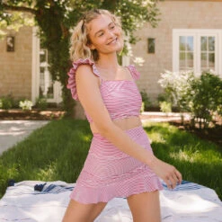 Cherry Bella Crop 8 Cherry Bella Crop -Fashion Swimsuit 369A4056final