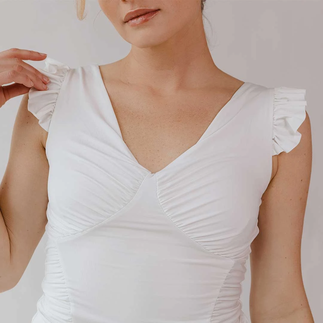 Riptide One-Piece, Ivory 12 Riptide One-Piece, Ivory - Image 12