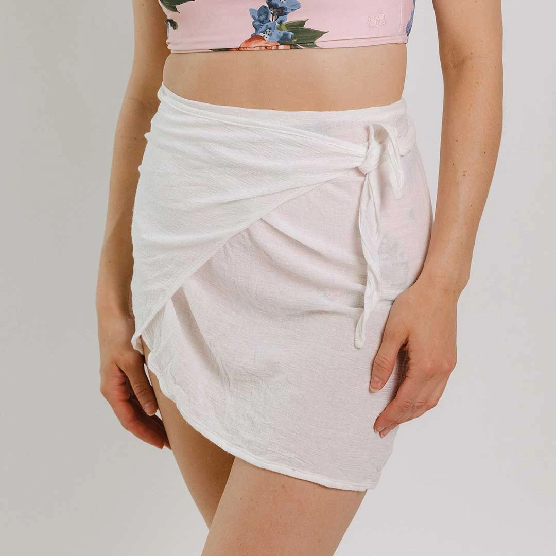 White Sarong 1 White Sarong