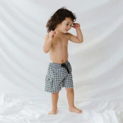 Houndstooth Jr. Swim Trunks 8 Houndstooth Jr. Swim Trunks -Fashion Swimsuit 369A4974final