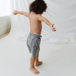 Houndstooth Jr. Swim Trunks 9 Houndstooth Jr. Swim Trunks -Fashion Swimsuit 369A5002final