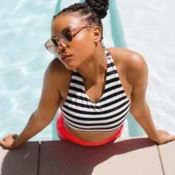 Hang Ten Game Changer Swim Crop -Fashion Swimsuit 369A5131final