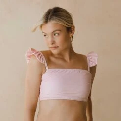 Ballet Pink Bella Crop Top -Fashion Swimsuit 369A5207final fe2053de 1c04 4f0a 800e fa5c798866da