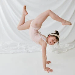 Mini Ruffle One-Piece, Pink Checkers -Fashion Swimsuit 369A5228final