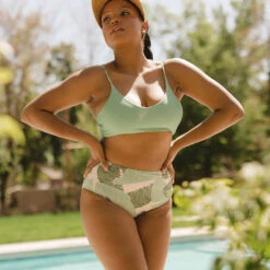 Palm High-Waisted Bottoms -Fashion Swimsuit 369A5643final