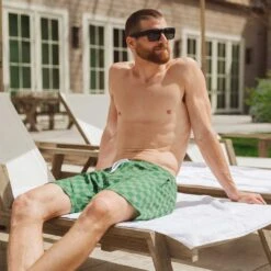 Wind And Sea Shorts, Green Check 12 Wind And Sea Shorts, Green Check -Fashion Swimsuit 369A7489final