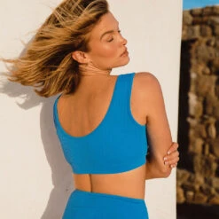 Sporty Tank, Cobalt -Fashion Swimsuit 369A7934final