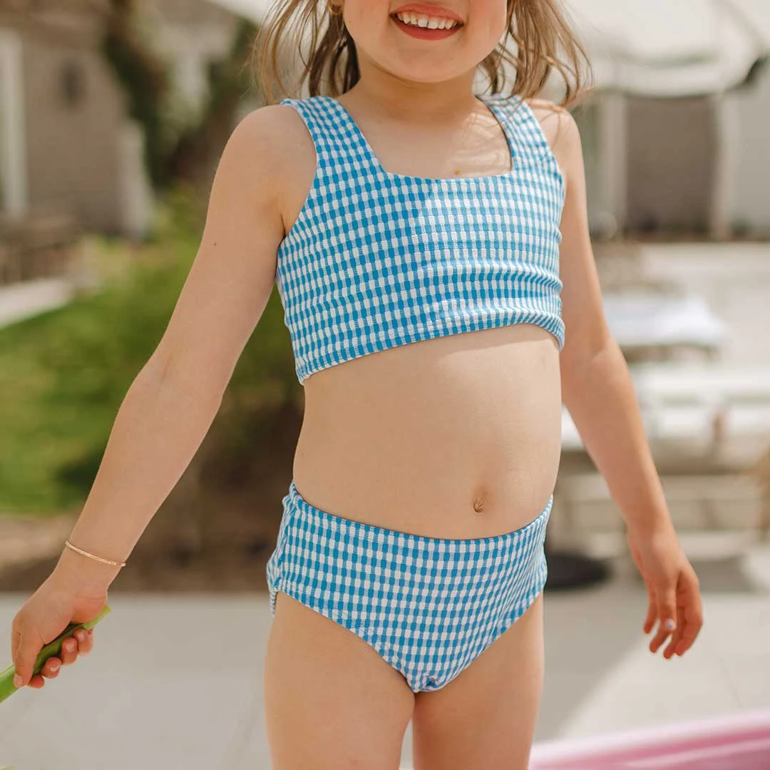 Mini Olivia Two-Piece Set, Bluebell 2 Mini Olivia Two-Piece Set, Bluebell - Image 2