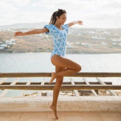 Eloise One-Piece, Mykonos White -Fashion Swimsuit 369A8894final