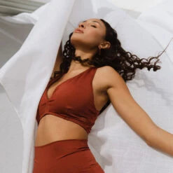 Shock Crop, Cinnamon -Fashion Swimsuit 369A9163final