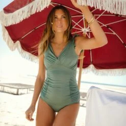 Riptide One-Piece, Sea Salt -Fashion Swimsuit 369A9556final