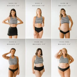 Hang Ten Game Changer Swim Crop -Fashion Swimsuit HANG TEN