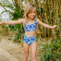 Mini Olivia Two-Piece Set, Santorini -Fashion Swimsuit HOME1971