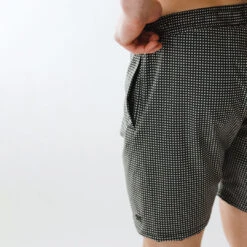 Wind And Sea Shorts, Black Checkers 12 Wind And Sea Shorts, Black Checkers -Fashion Swimsuit WIND AND SEA BLACK CHECKERS WEB 5