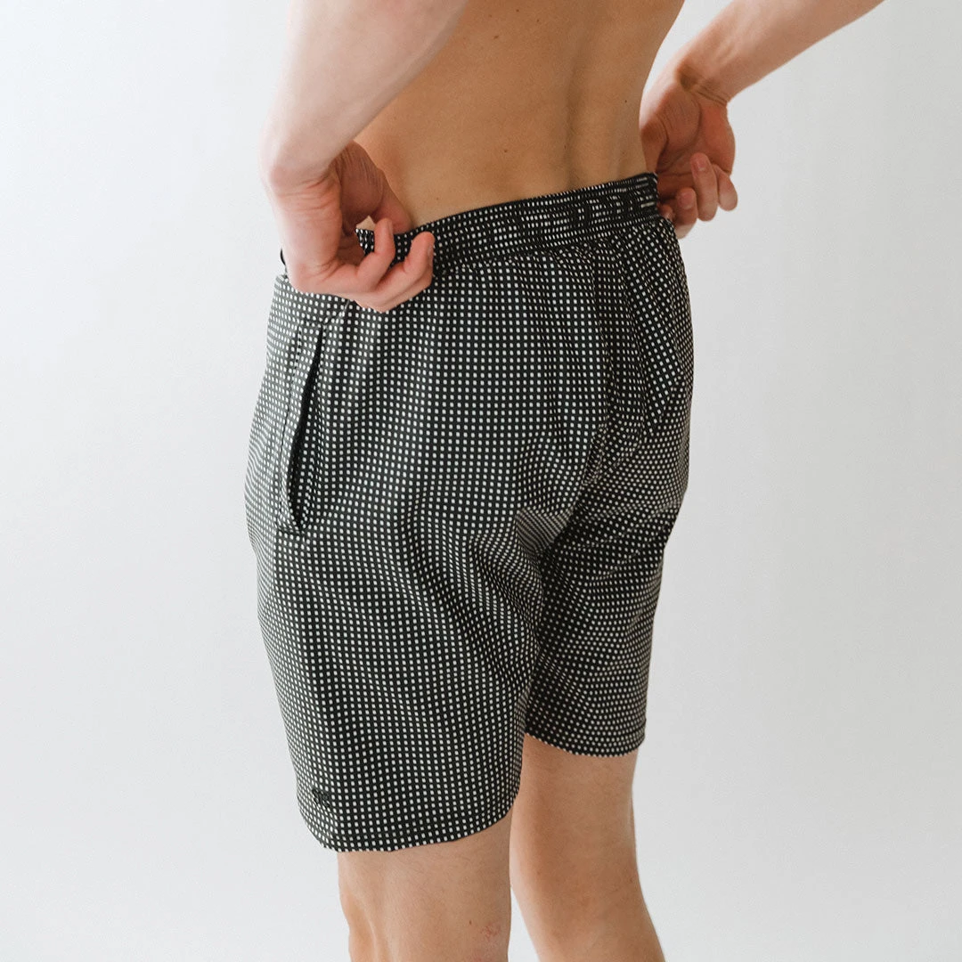 Wind And Sea Shorts, Black Checkers 5 Wind And Sea Shorts, Black Checkers - Image 5