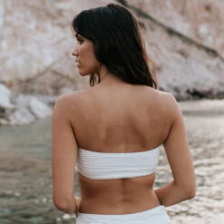 Simone Bandeau, Ivory -Fashion Swimsuit creambandeau web5