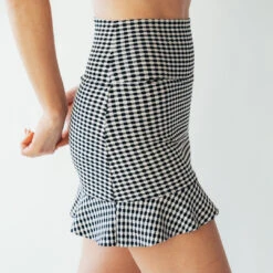 Hamptons High-Waisted Swim Skirt 18 Hamptons High-Waisted Swim Skirt -Fashion Swimsuit karinswimskirt 3