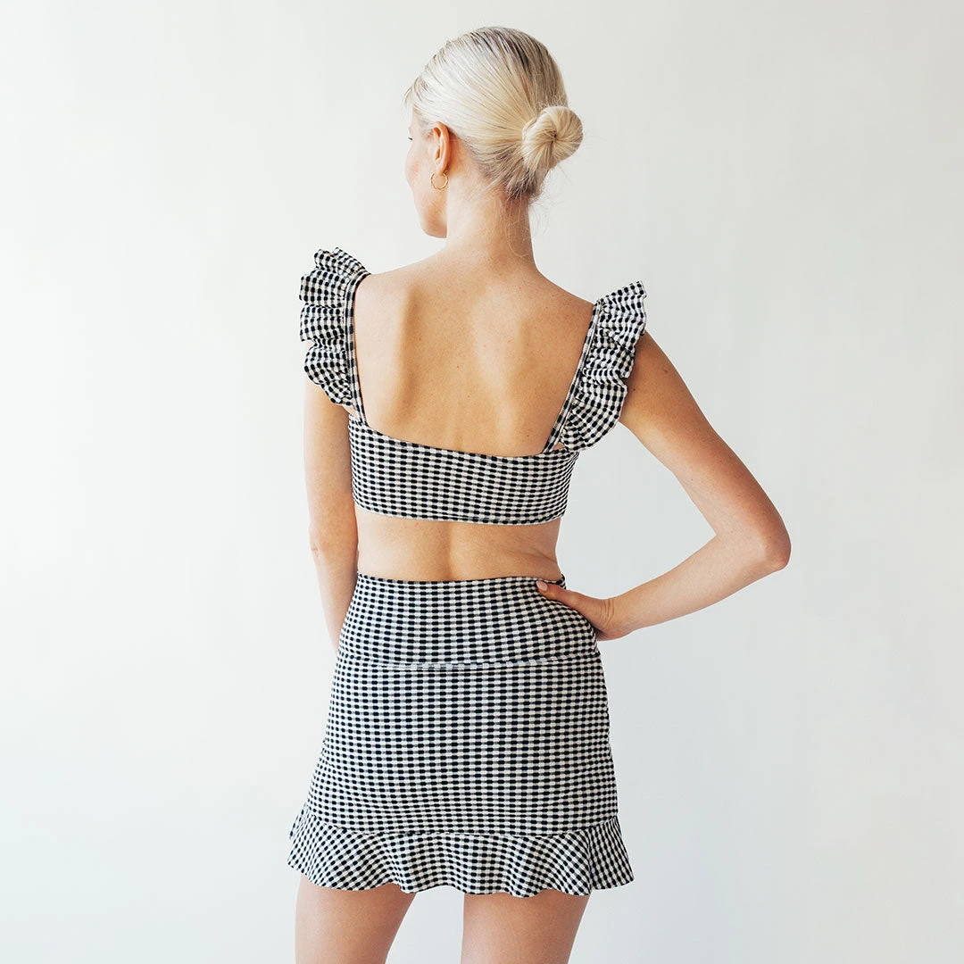 Hamptons High-Waisted Swim Skirt 6 Hamptons High-Waisted Swim Skirt - Image 6