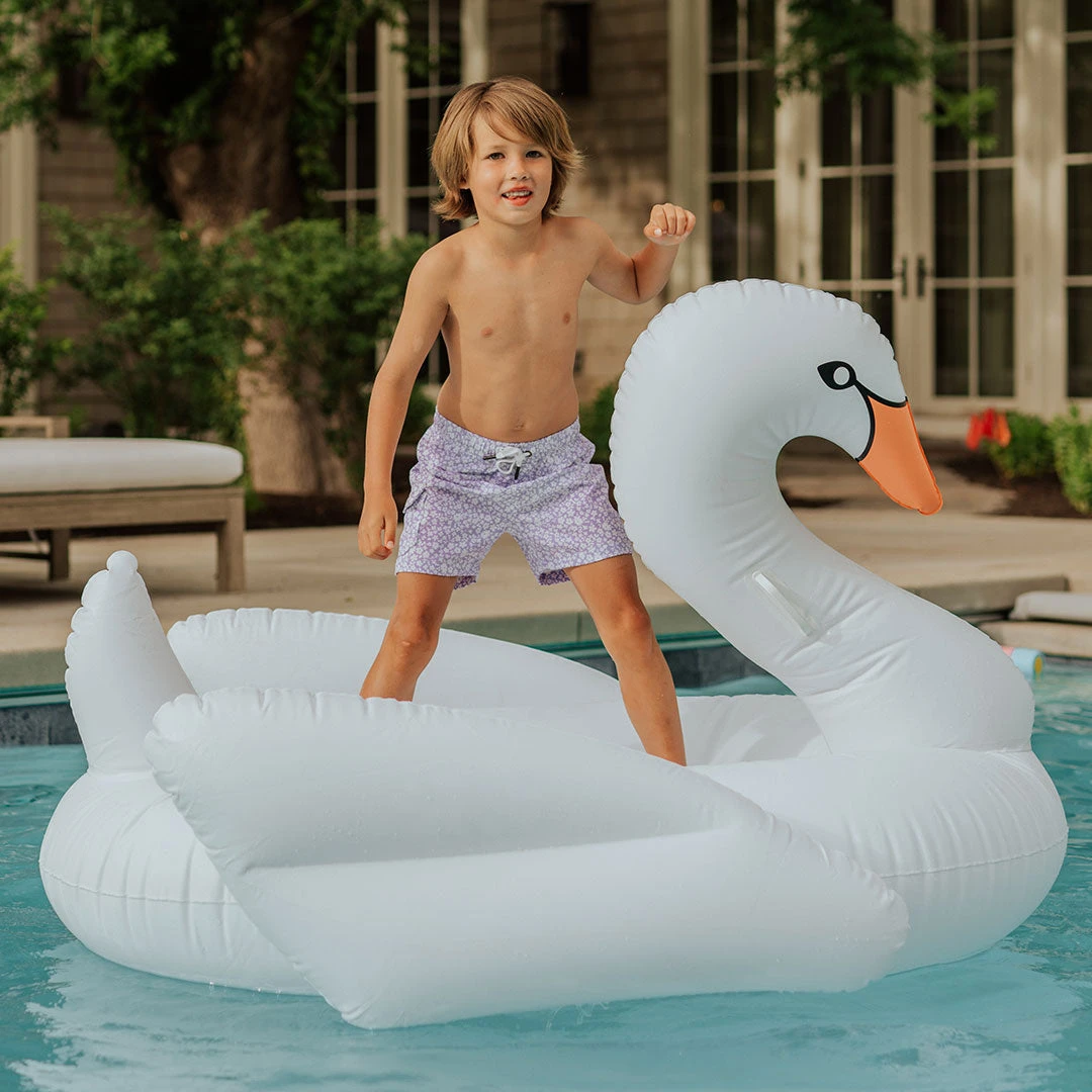 Lilac Jr. Swim Trunks 3 Lilac Jr. Swim Trunks - Image 3